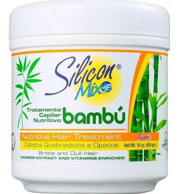 Máscara Silicon Mix Bambu 450g nutritiva