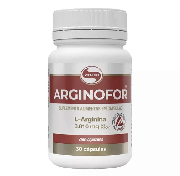 Arginofor L-Arginina 3810mg 30 Cápsulas