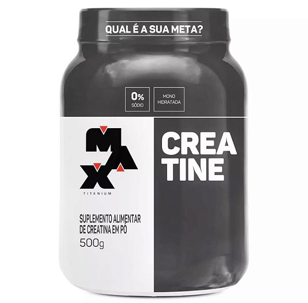Creatina max Titanium 500g