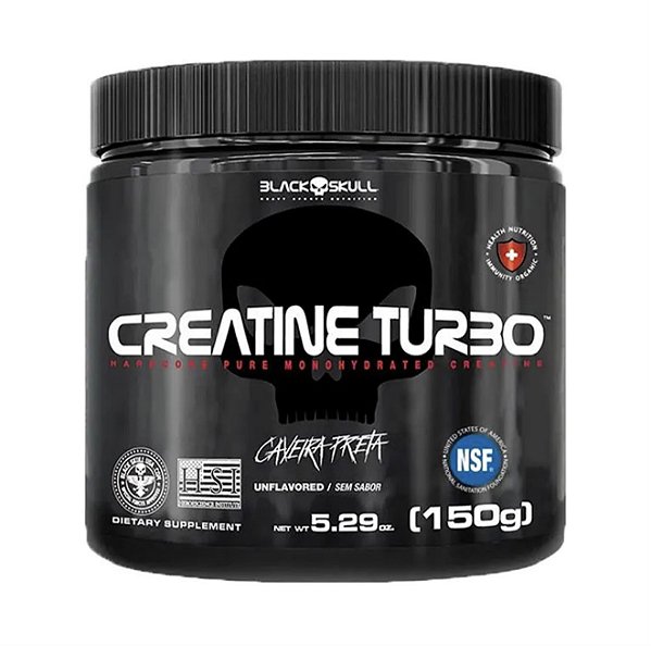 creatina turbo - black skull 150g