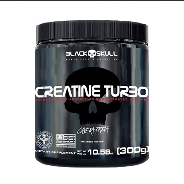creatina tubo - black skull 300g