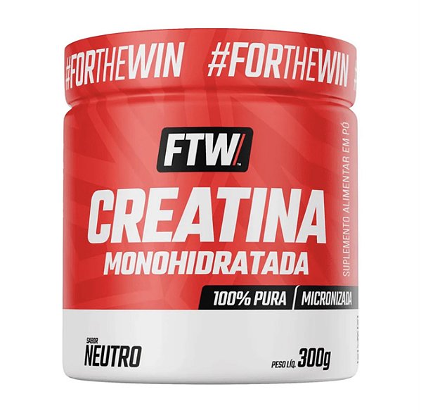 creatina micronizada 100% pura - FTW 300g