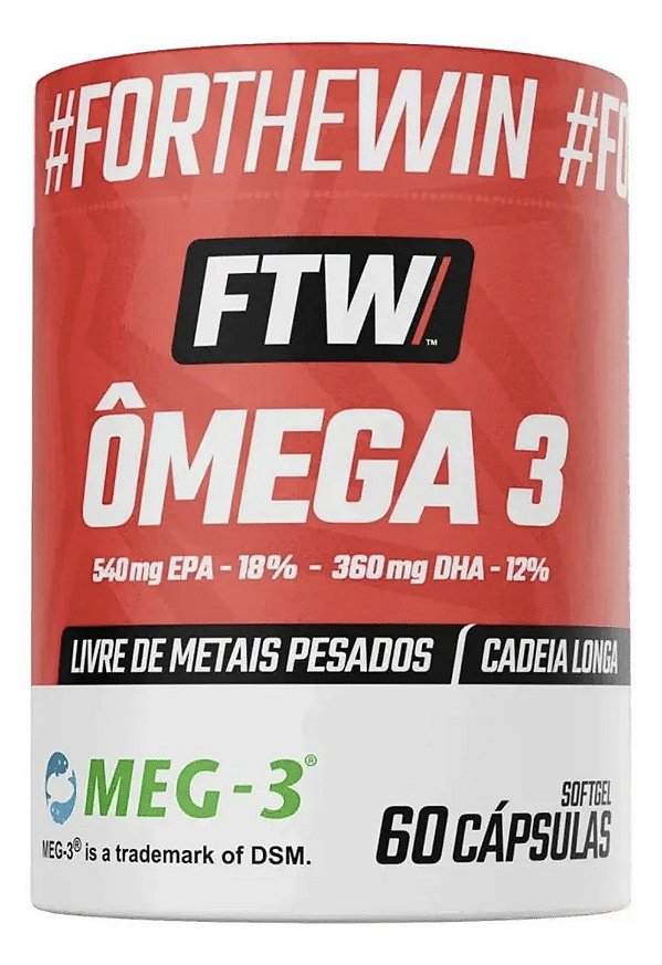 Omega 3 oleo de peixe EPA-540mg DHA-360mg Meg-pote 60 caps