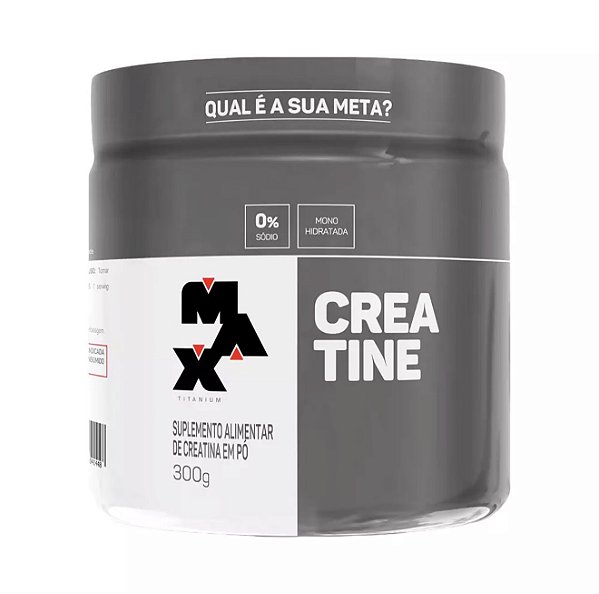 Creatina max Titanium 300g