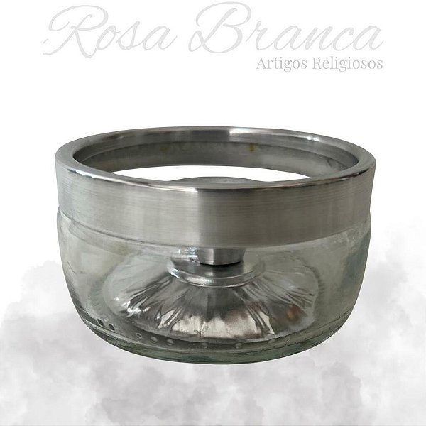 Castiçal Vidro 1 Vela