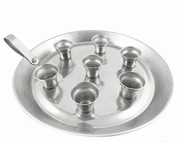 Castiçal Aluminio 7 Velas