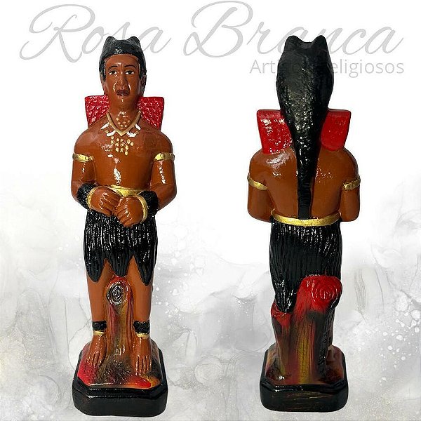 Imagem Gesso - Exu Pantera Negra