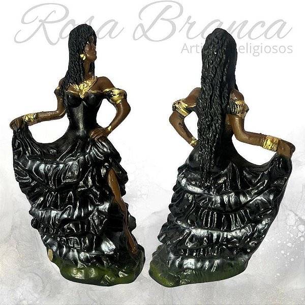 Imagem Gesso - Pomba Gira 7 Saias