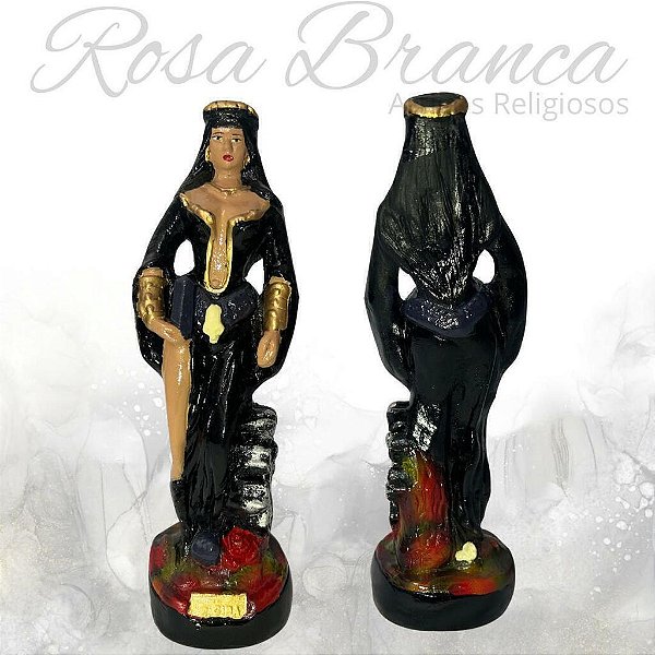 Imagem Gesso - Pomba Gira Dama da Noite