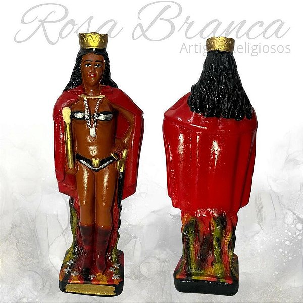 Imagem Gesso - Pomba Gira Rainha em Pé