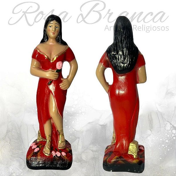 Imagem Gesso - Pomba Gira 7 Rosas