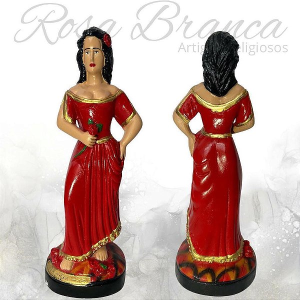 Imagem Gesso Premium - Pomba Gira Rosinha