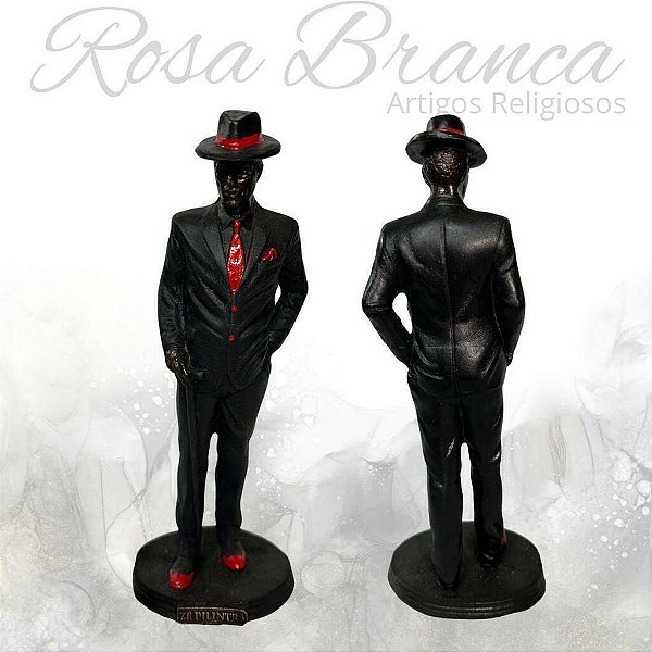 Imagem Resina Premium - Zé Pretinho - 15cm