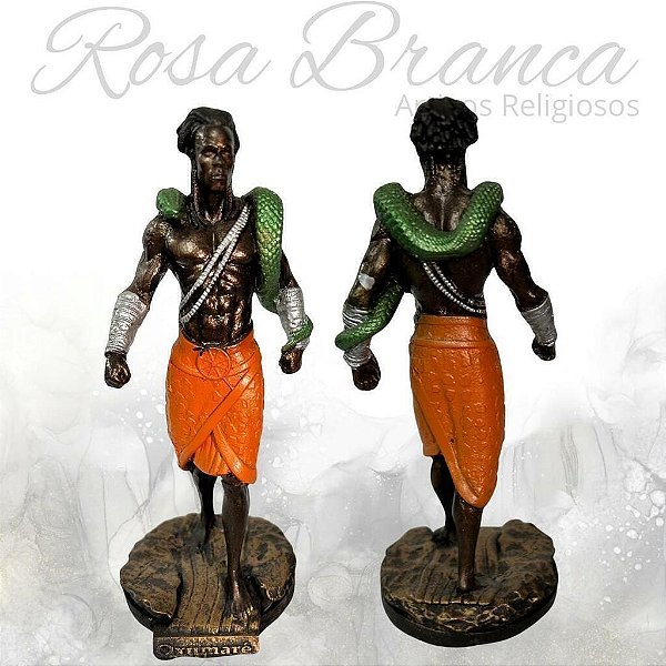 Imagem Resina Premium - Oxumaré - 15cm