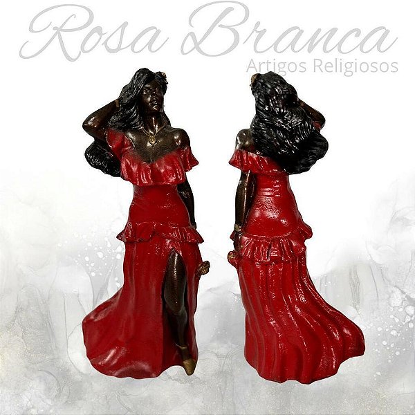 Imagem Resina Premium - Pomba Gira - 15cm