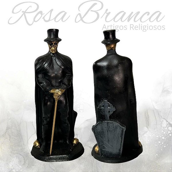 Imagem Resina Premium - Exu Caveira - 15cm