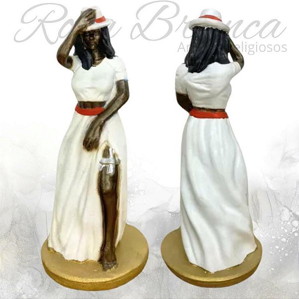 Imagem Resina Premium - Maria Navalha Saia - 15cm