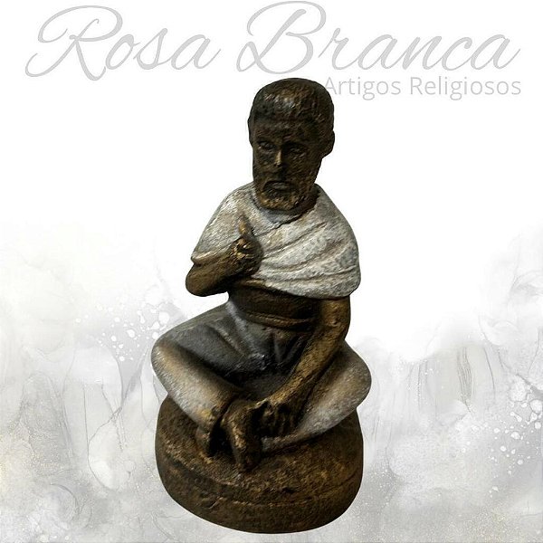 Imagem Resina - Preto Velho - 10cm