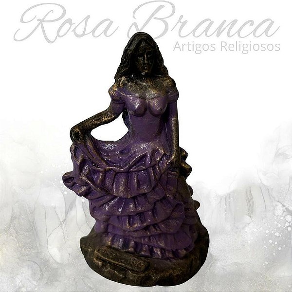Imagem Resina - Pombo Gira - 10cm -