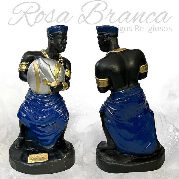 Imagem Gesso - Ogum - 25cm