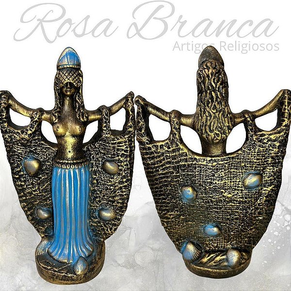 Imagem Gesso - IEMANJA REDE - 25cm