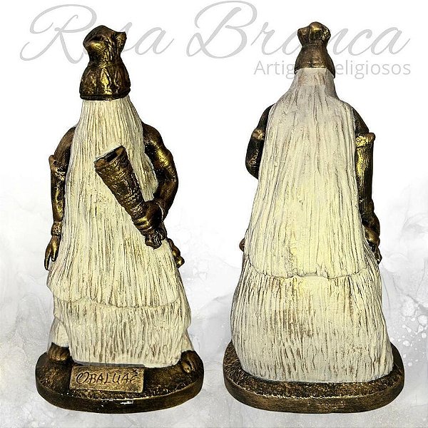 Imagem Gesso - OBALUAE/OMOLU - 25cm