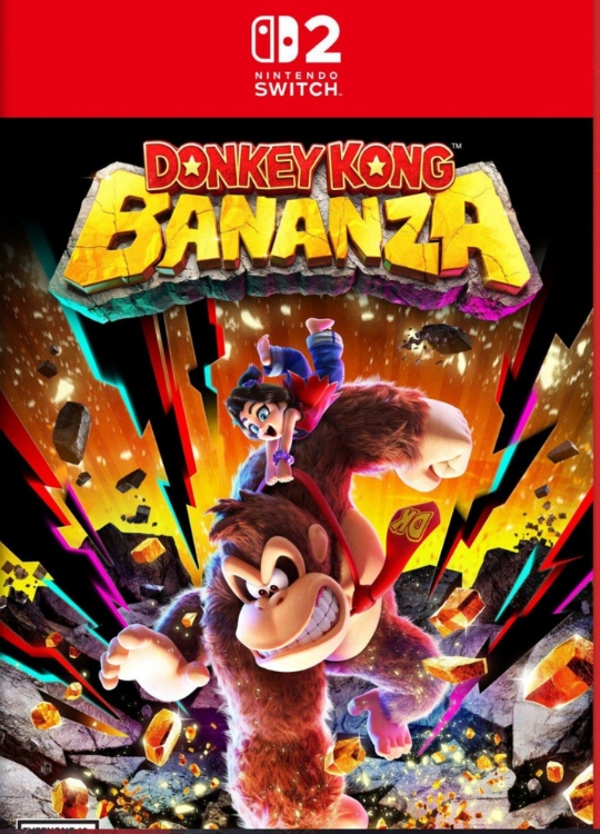 Donkey Kong Bananza Nintendo Switch 2 Mídia Digital
