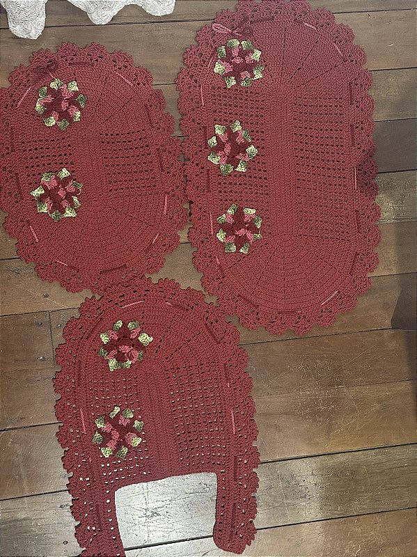 Conjunto de passadeira para banheiro