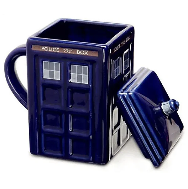 Caneca Cabine TARDIS Doctor Who