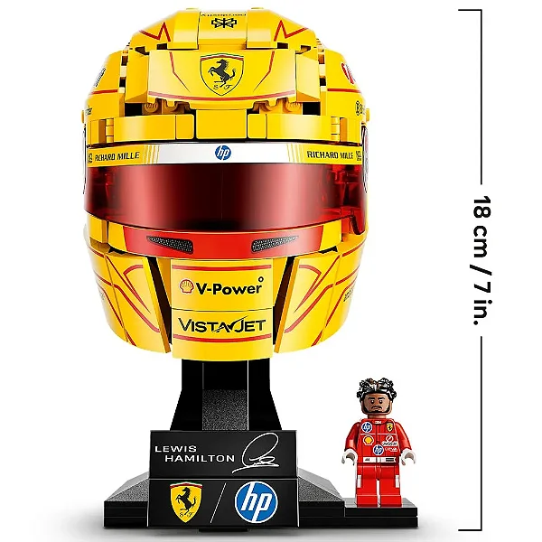 LEGO Capacete Scuderia Ferrari HP 43022