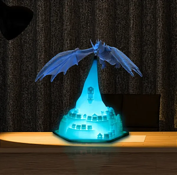 Luminária Dragão Viserion