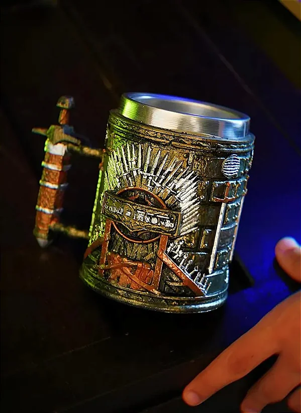 Caneca Taça Inoxidável Winter is Coming