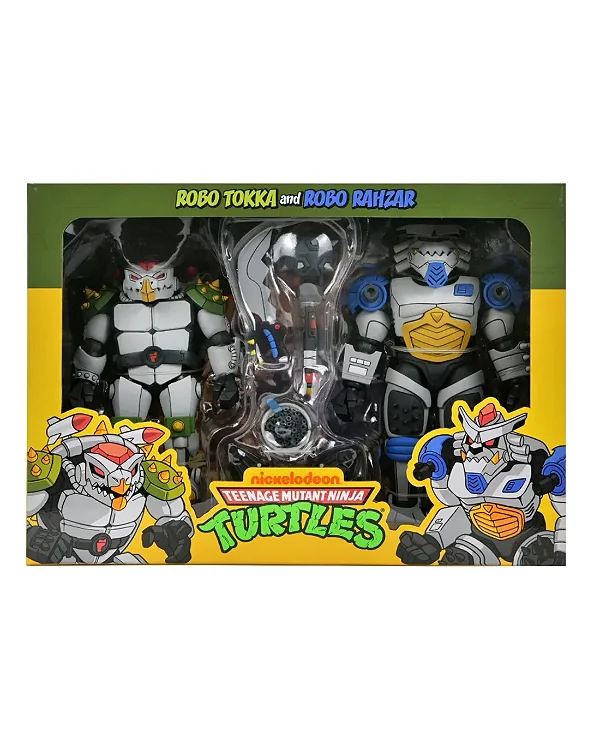 NECA Tartarugas Ninja Robo Tokka & Rahzar 2-Pack