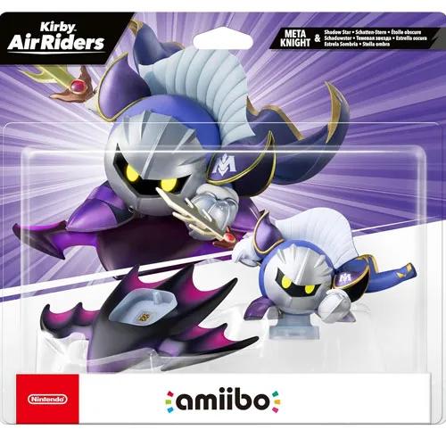 Amiibo de Meta Knight e Estrela Sombria Kirby Air Riders
