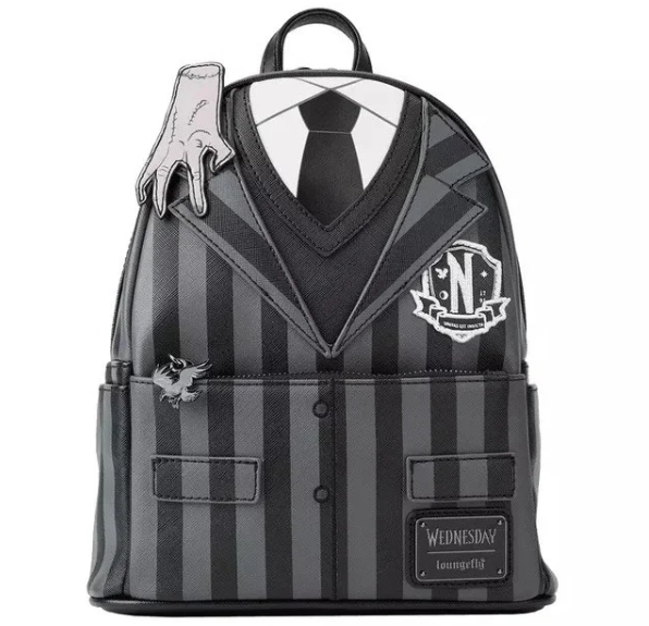 Loungefly Mochila Wandinha Wednesday