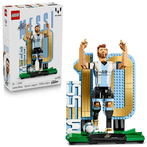LEGO Editions Lenda do Futebol Messi 43015