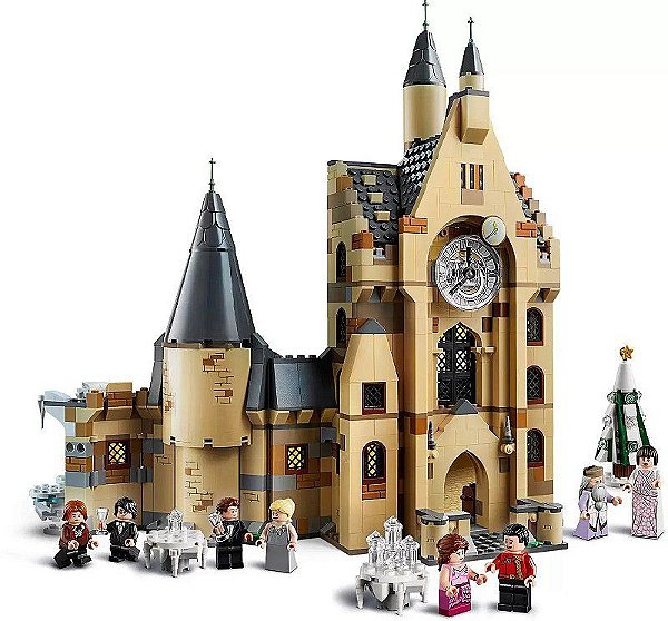 Blocos A Torre do Relógio de Hogwarts Harry Potter