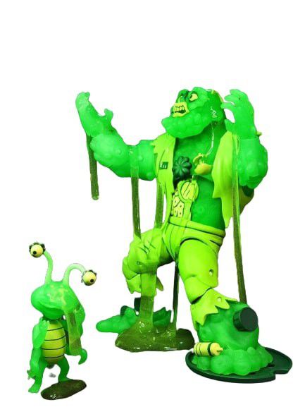 Action Figure Muckman & Joe Eyeball TMNT - Sewer Heroes Neca