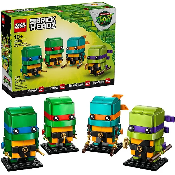 LEGO BrickHeadz Tartarugas Ninja 40878