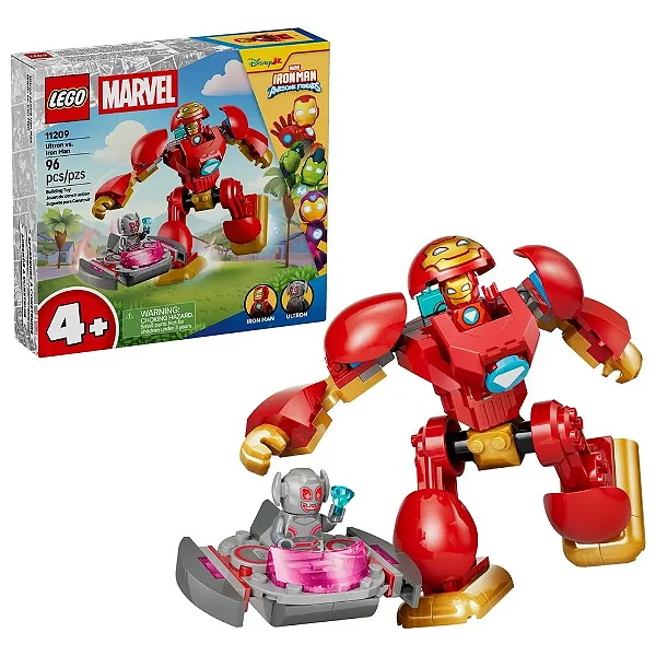 LEGO Marvel Ultron Contra o Homem de Ferro 11209