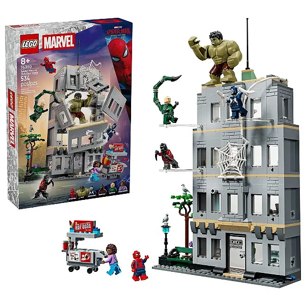 LEGO Marvel Homem-Aranha vs. Hulk: Confronto Épico 76350