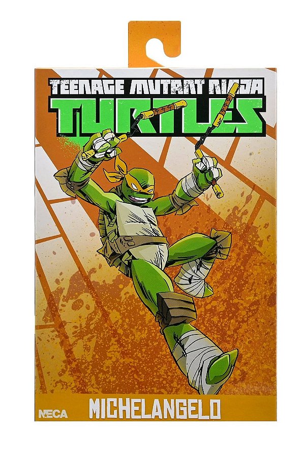Action Figure Michelangelo TMNT Cartoon 2012 Ultimate - Original NECA