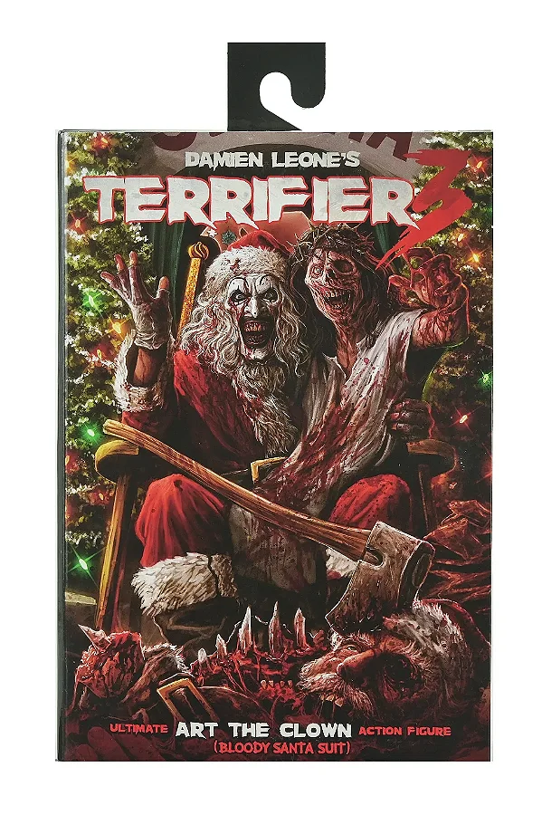 NECA Action Figure Art the Clown Terrifier 3 Santa Suit