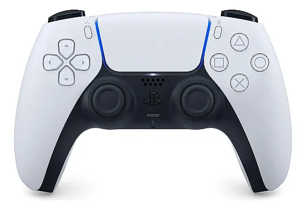 Controle Sem Fio PS5 DualSense Branco - Original Sony