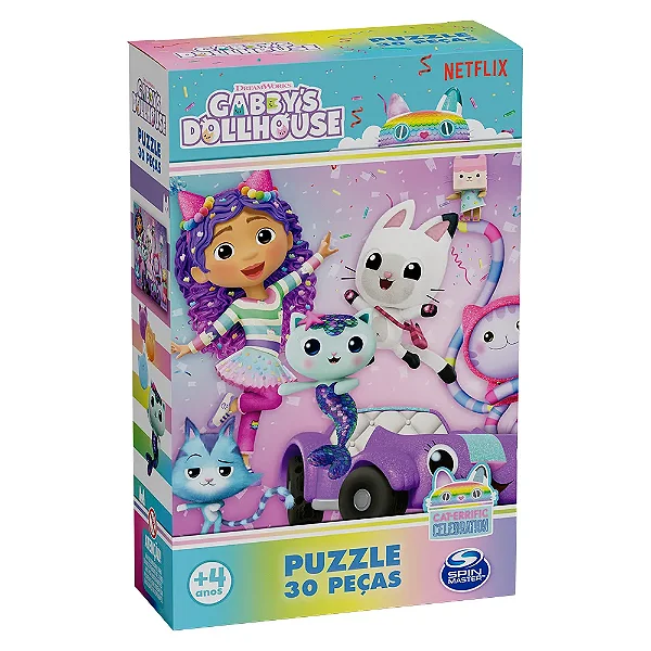 Grow Quebra-Cabeça Gabby's Dollhouse 30 Peças