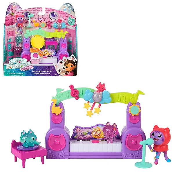 Sunny Playset Gabby's Dollhouse Dj Catnip Filme