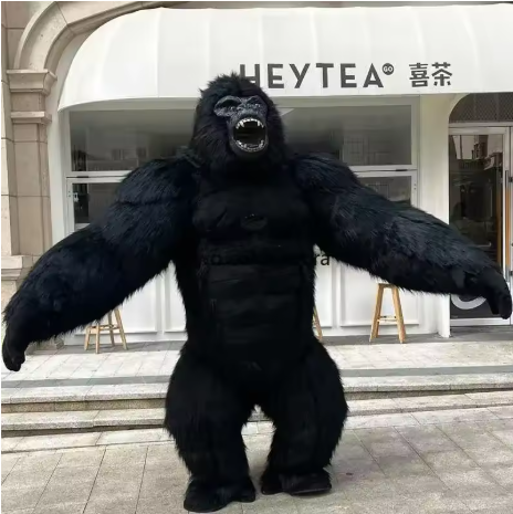 Fantasia Inflável Premium Gorila Gigante - Festas