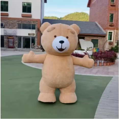 Fantasia Inflável Premium Urso Ted Gigante - Festas