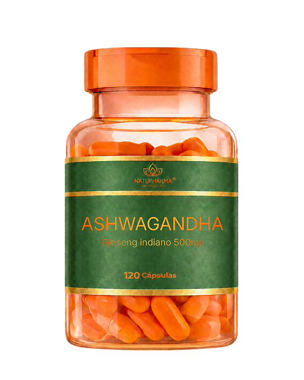 Ashwagandha 500mg (Ginseng indiano) - 120 Cápsulas