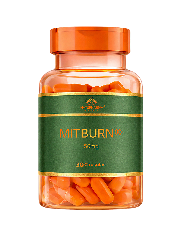 MitBurn® 50mg - 30 cápsulas